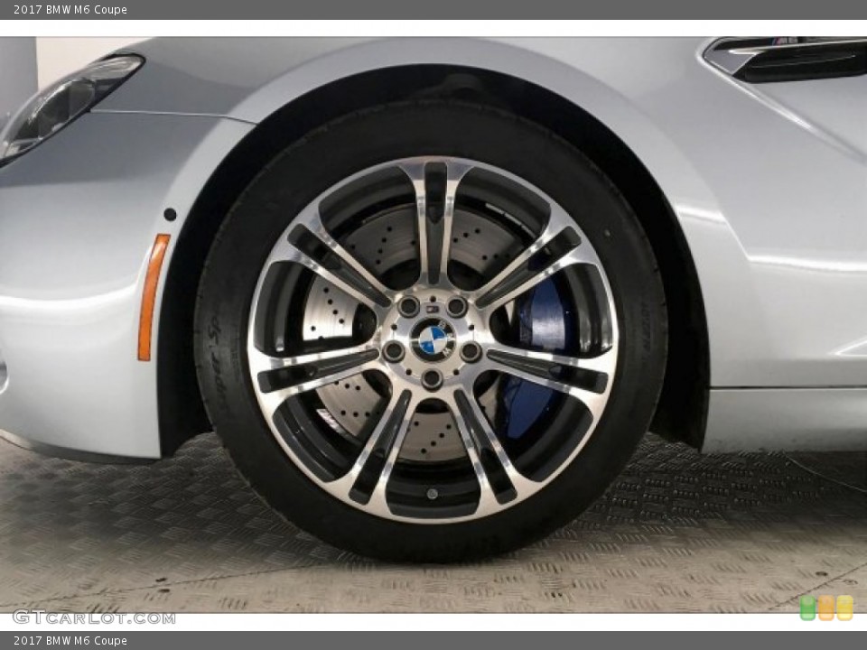 2017 BMW M6 Coupe Wheel and Tire Photo #136954056