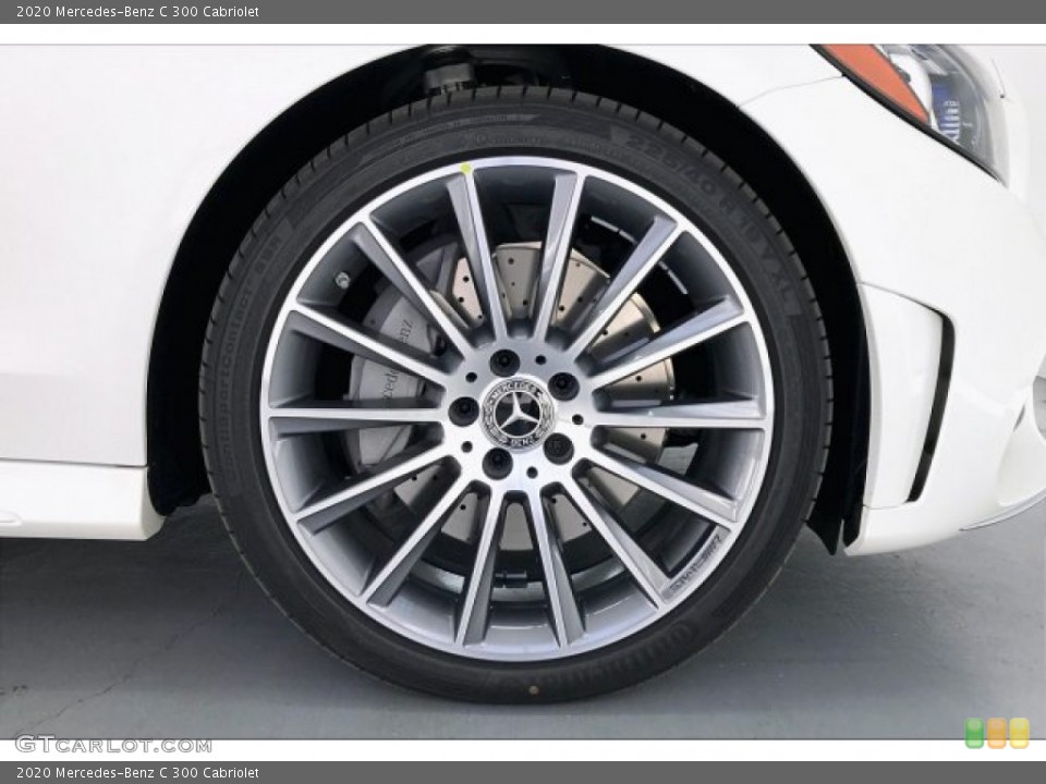 2020 Mercedes-Benz C 300 Cabriolet Wheel and Tire Photo #136956348