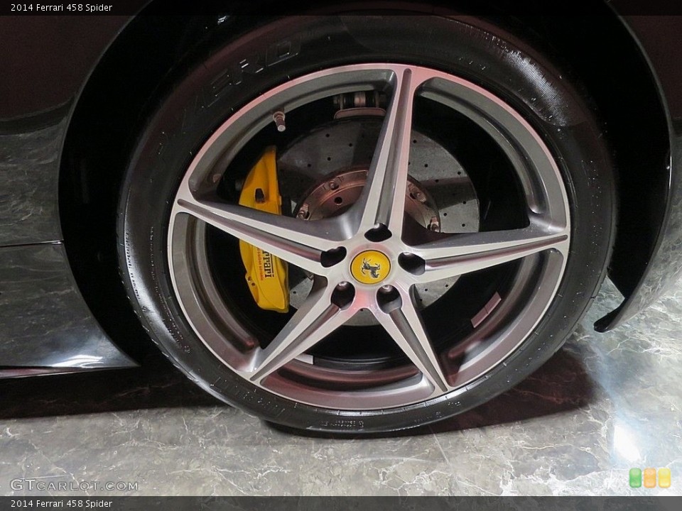 2014 Ferrari 458 Spider Wheel and Tire Photo #136963389