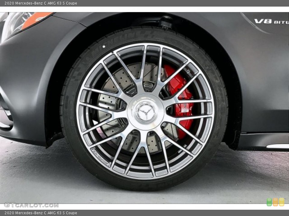 2020 Mercedes-Benz C AMG 63 S Coupe Wheel and Tire Photo #136974697