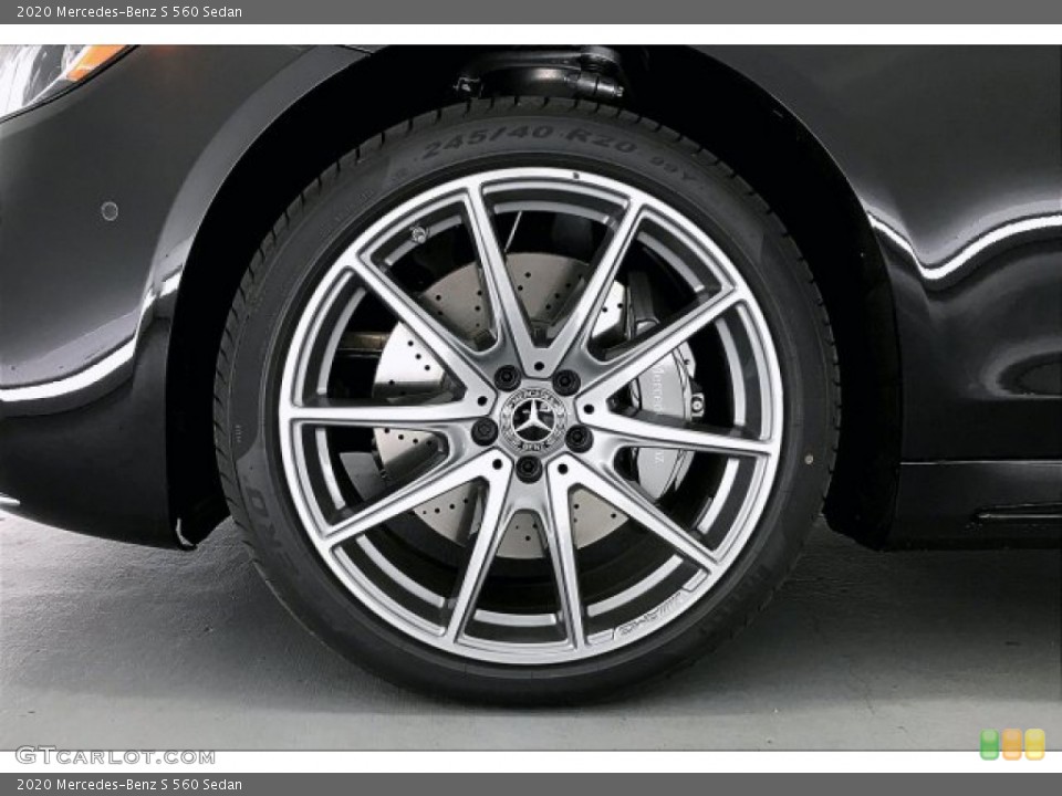 2020 Mercedes-Benz S 560 Sedan Wheel and Tire Photo #136976692