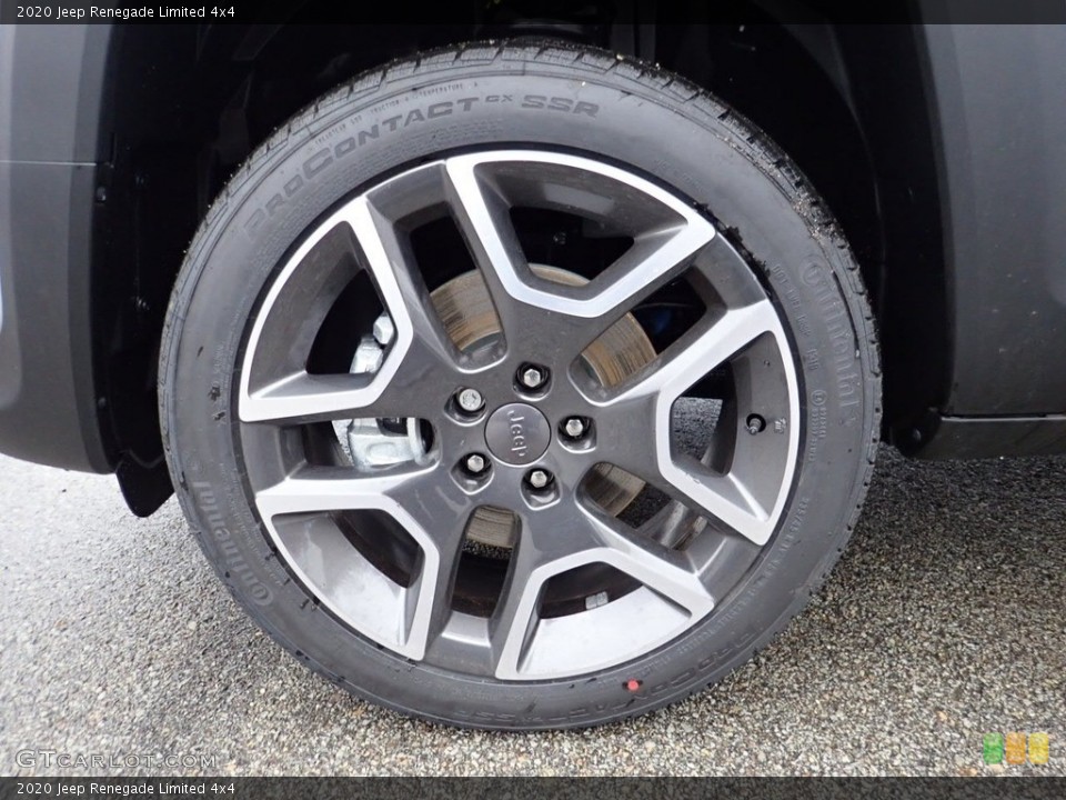 2020 Jeep Renegade Limited 4x4 Wheel and Tire Photo #136991623