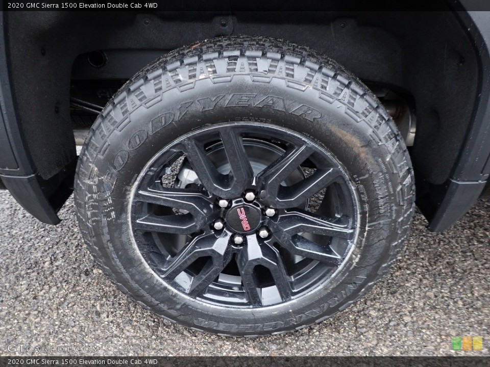 2020 GMC Sierra 1500 Elevation Double Cab 4WD Wheel and Tire Photo #137010520