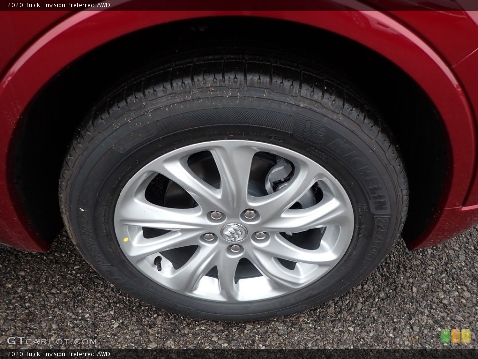 2020 Buick Envision Preferred AWD Wheel and Tire Photo #137011633