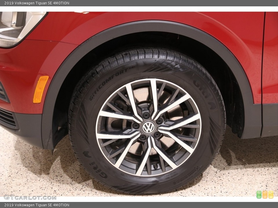2019 Volkswagen Tiguan SE 4MOTION Wheel and Tire Photo #137018172