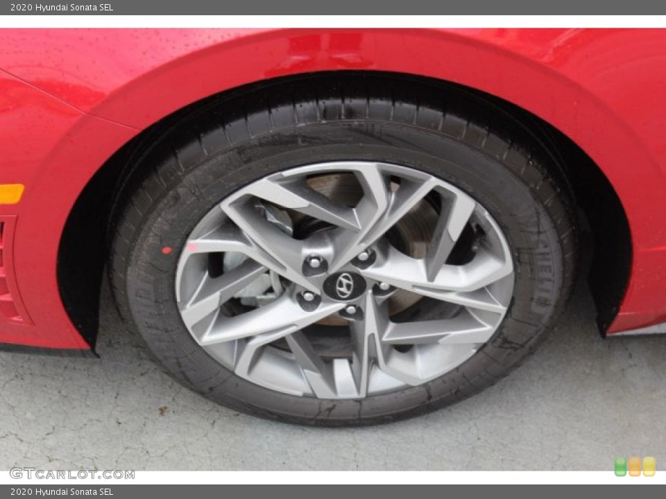 2020 Hyundai Sonata SEL Wheel and Tire Photo #137019648