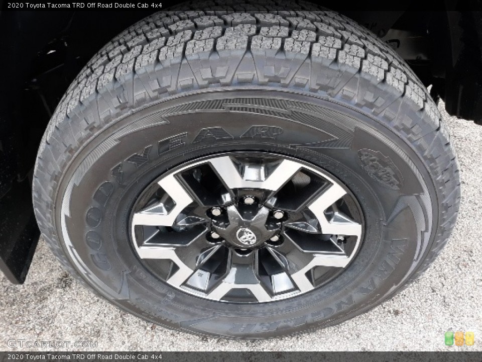 2020 Toyota Tacoma TRD Off Road Double Cab 4x4 Wheel and Tire Photo #137019996