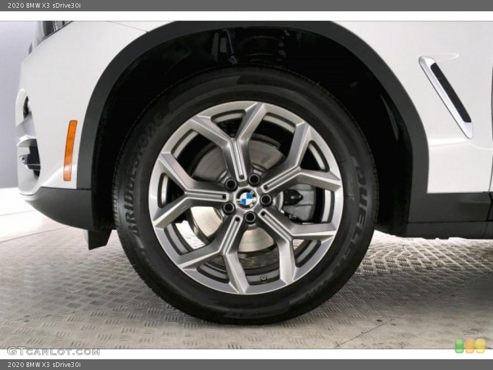2020 BMW X3 sDrive30i Wheel and Tire Photo #137021904