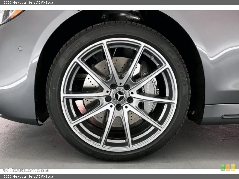 2020 Mercedes-Benz S 560 Sedan Wheel and Tire Photo #137030931