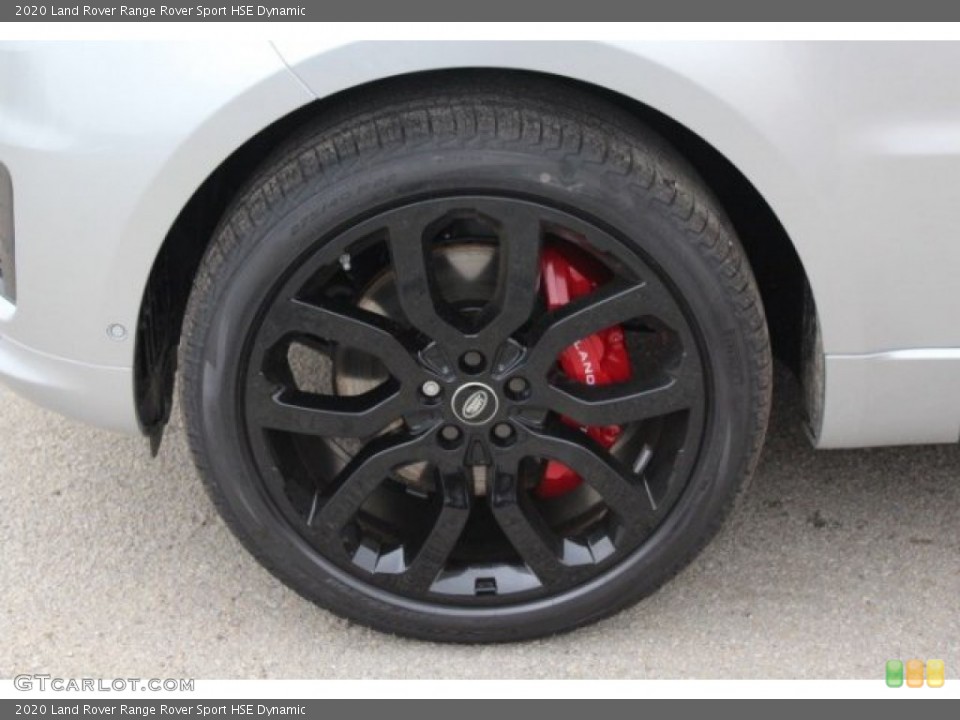 2020 Land Rover Range Rover Sport HSE Dynamic Wheel and Tire Photo #137039916