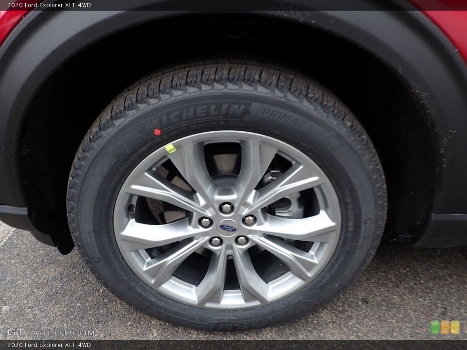 2020 Ford Explorer XLT 4WD Wheel and Tire Photo #137041311