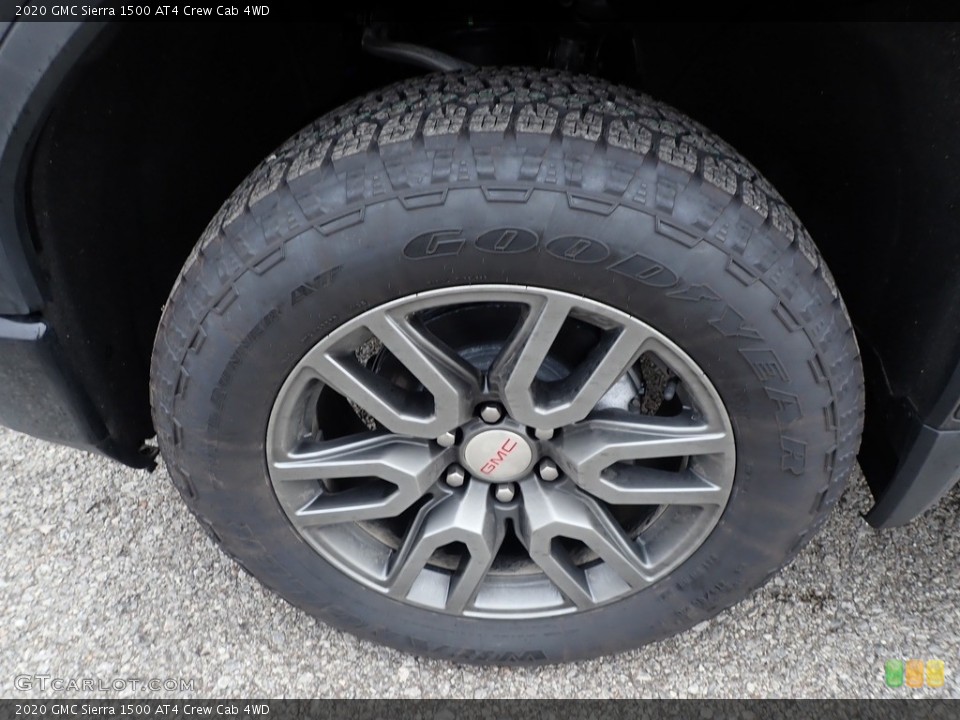 2020 GMC Sierra 1500 AT4 Crew Cab 4WD Wheel and Tire Photo #137043045