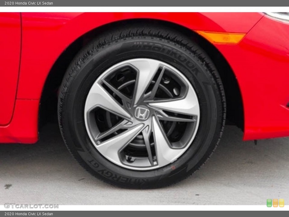 2020 Honda Civic LX Sedan Wheel and Tire Photo #137050476