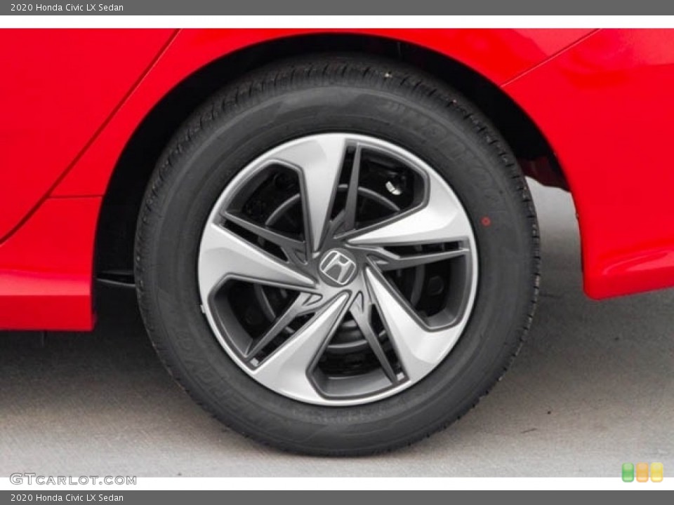 2020 Honda Civic LX Sedan Wheel and Tire Photo #137050512