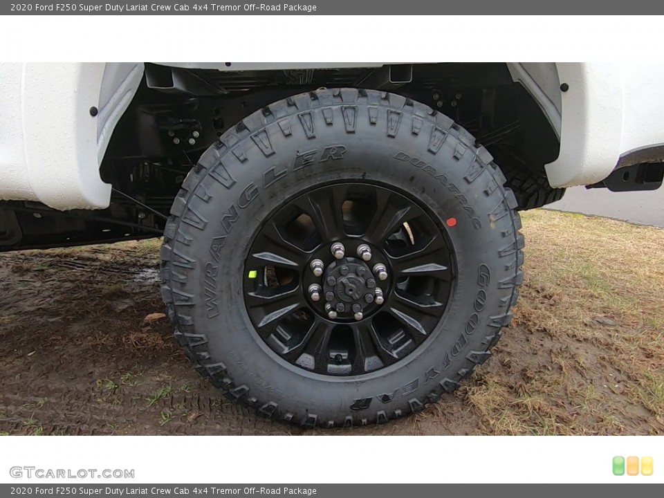 2020 Ford F250 Super Duty Lariat Crew Cab 4x4 Tremor Off-Road Package Wheel and Tire Photo #137076788