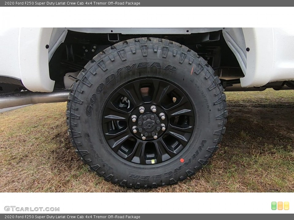 2020 Ford F250 Super Duty Lariat Crew Cab 4x4 Tremor Off-Road Package Wheel and Tire Photo #137076830