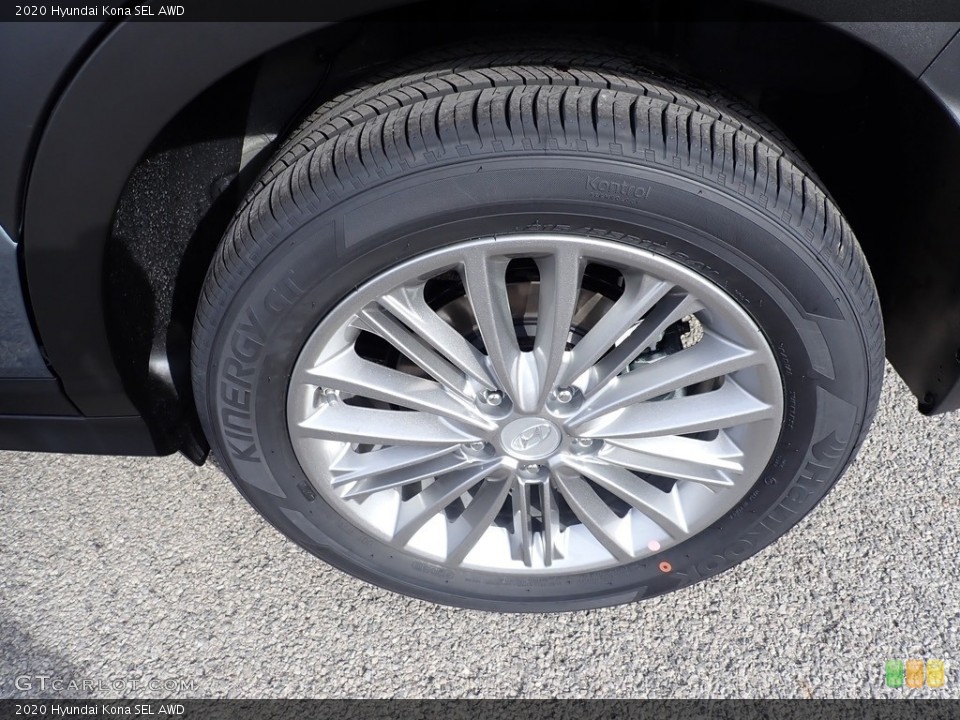 2020 Hyundai Kona SEL AWD Wheel and Tire Photo #137087713