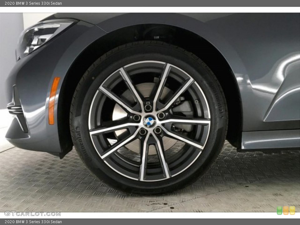 2020 BMW 3 Series 330i Sedan Wheel and Tire Photo #137100899