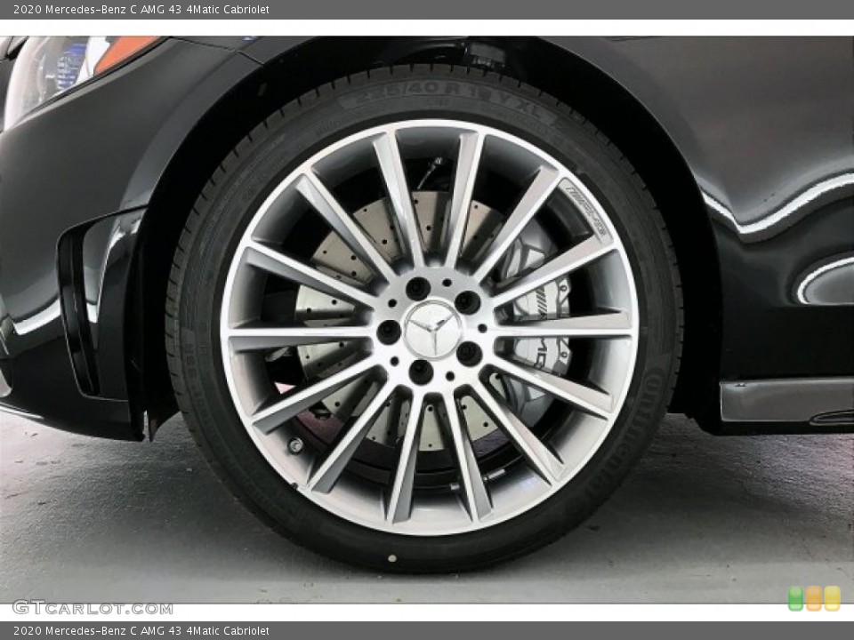 2020 Mercedes-Benz C AMG 43 4Matic Cabriolet Wheel and Tire Photo #137104736