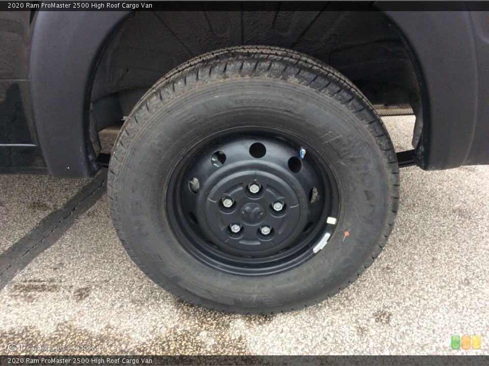 2020 Ram ProMaster 2500 High Roof Cargo Van Wheel and Tire Photo #137111990