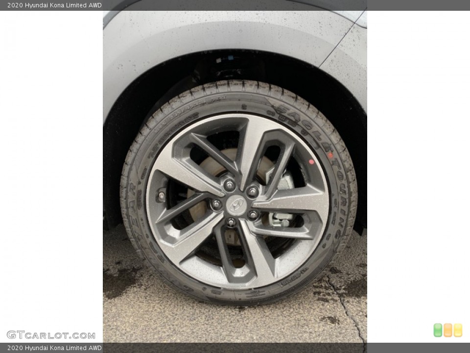 2020 Hyundai Kona Limited AWD Wheel and Tire Photo #137118009