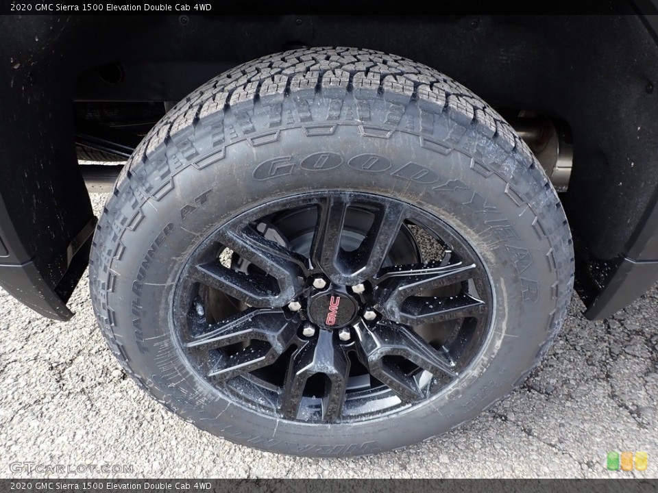 2020 GMC Sierra 1500 Elevation Double Cab 4WD Wheel and Tire Photo #137118729