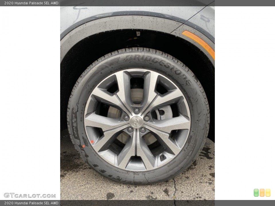 2020 Hyundai Palisade SEL AWD Wheel and Tire Photo #137120532