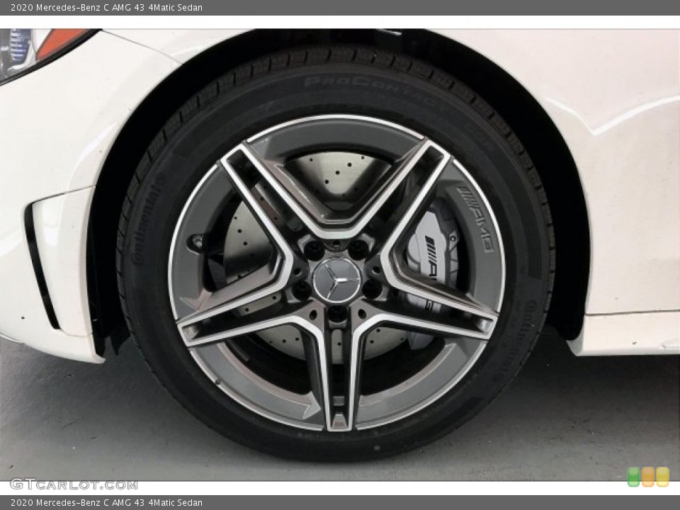 2020 Mercedes-Benz C AMG 43 4Matic Sedan Wheel and Tire Photo #137123052