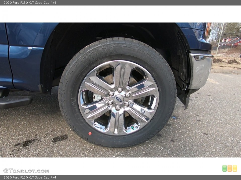 2020 Ford F150 XLT SuperCab 4x4 Wheel and Tire Photo #137156899