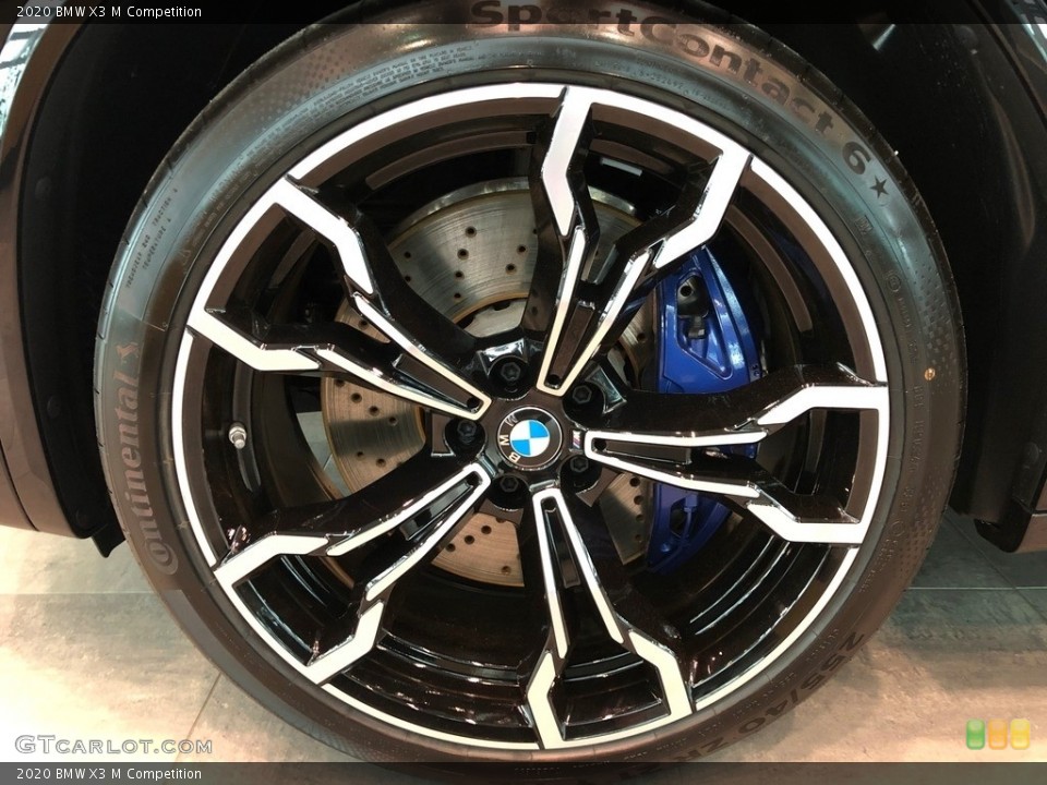 2020 BMW X3 M Competition Wheel and Tire Photo #137193456