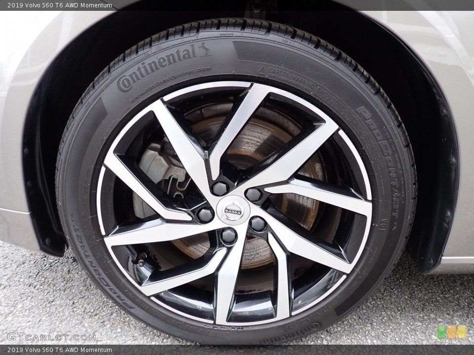 2019 Volvo S60 T6 AWD Momentum Wheel and Tire Photo #137213322