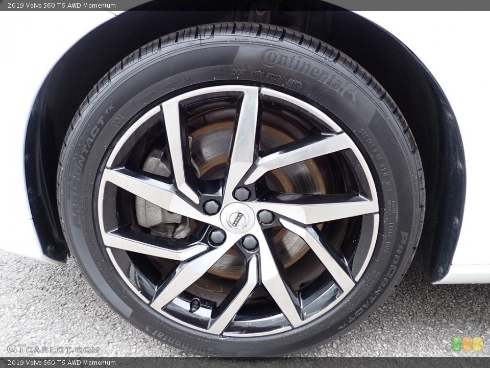 2019 Volvo S60 T6 AWD Momentum Wheel and Tire Photo #137213955