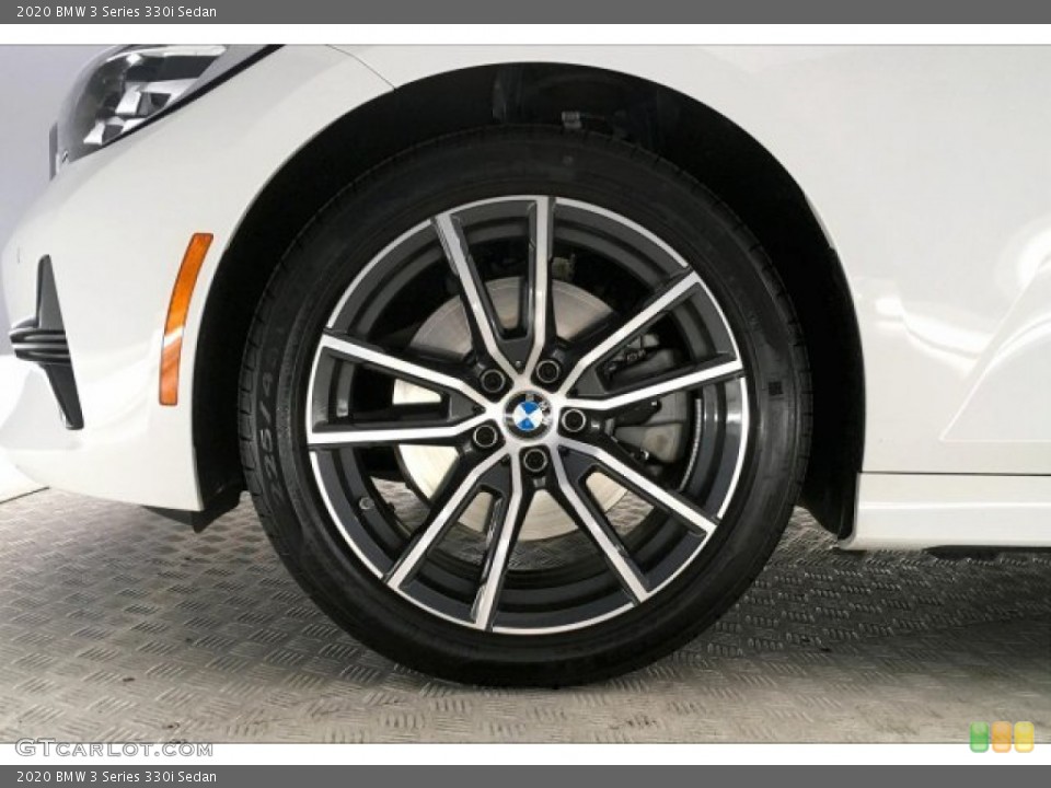 2020 BMW 3 Series 330i Sedan Wheel and Tire Photo #137224059