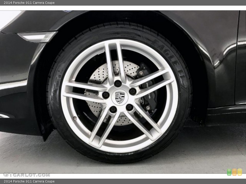 2014 Porsche 911 Carrera Coupe Wheel and Tire Photo #137226212