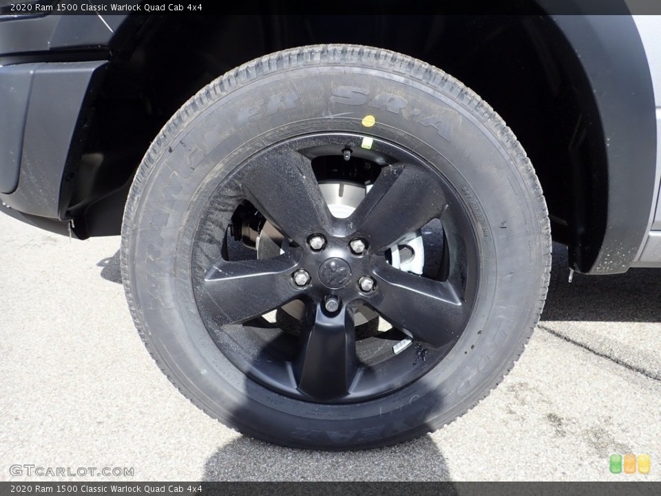 2020 Ram 1500 Classic Warlock Quad Cab 4x4 Wheel and Tire Photo #137228699