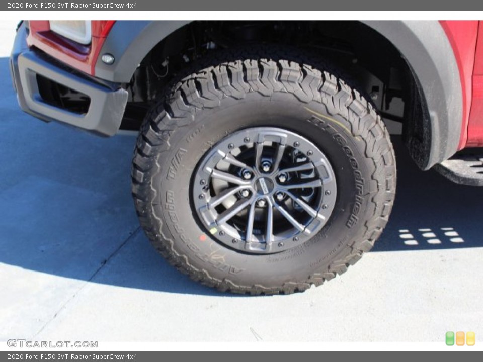 2020 Ford F150 SVT Raptor SuperCrew 4x4 Wheel and Tire Photo #137238044