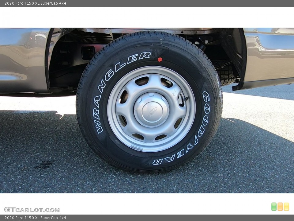 2020 Ford F150 XL SuperCab 4x4 Wheel and Tire Photo #137239169