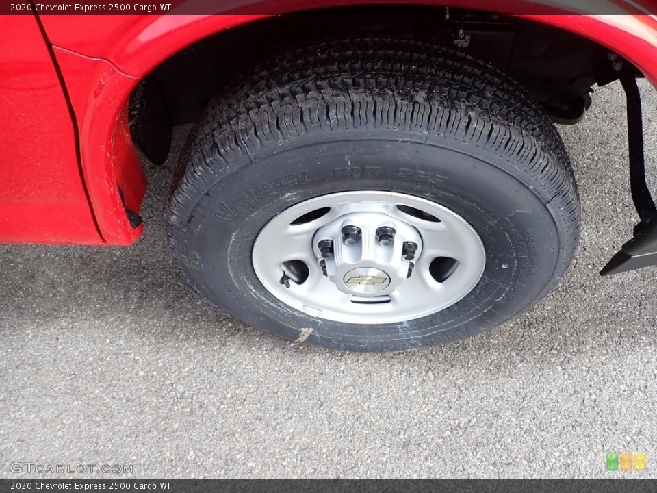 2020 Chevrolet Express Wheels and Tires