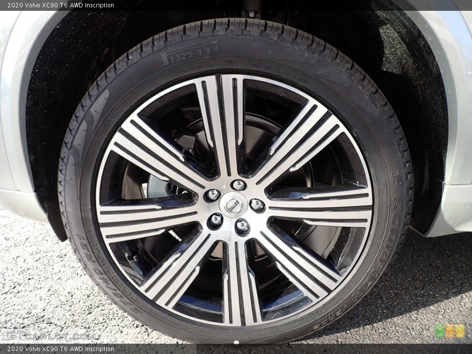 2020 Volvo XC90 T6 AWD Inscription Wheel and Tire Photo #137301186