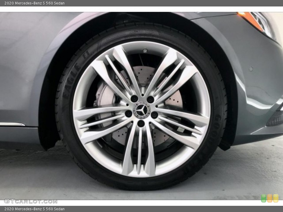 2020 Mercedes-Benz S 560 Sedan Wheel and Tire Photo #137327901