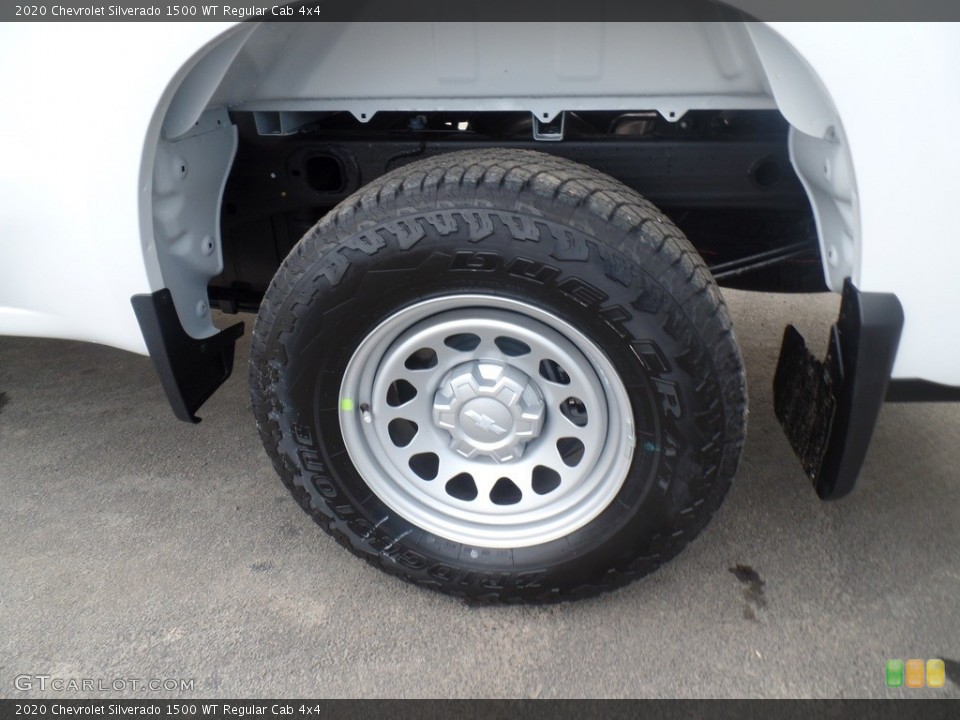 2020 Chevrolet Silverado 1500 WT Regular Cab 4x4 Wheel and Tire Photo #137364262
