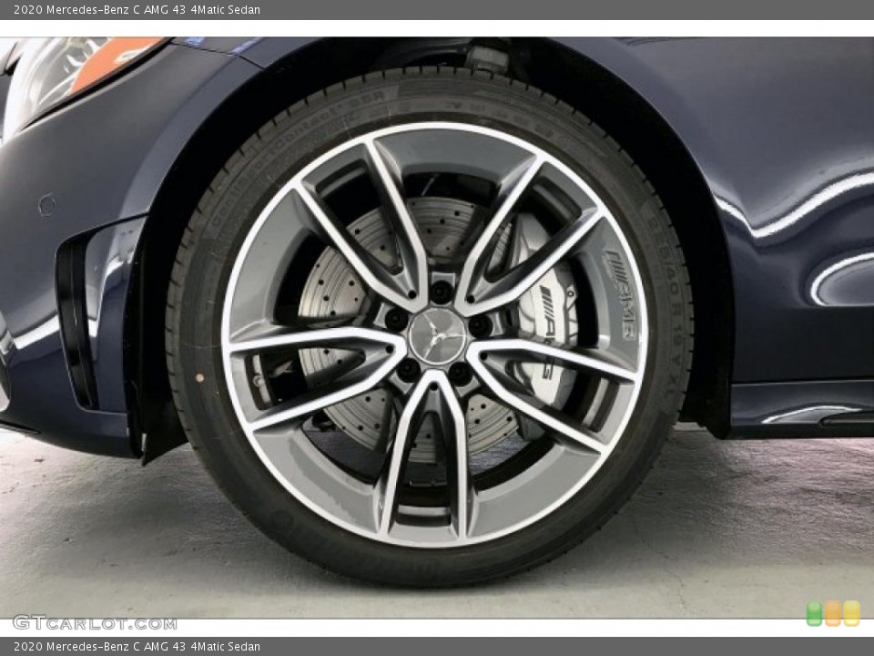 2020 Mercedes-Benz C AMG 43 4Matic Sedan Wheel and Tire Photo #137391559