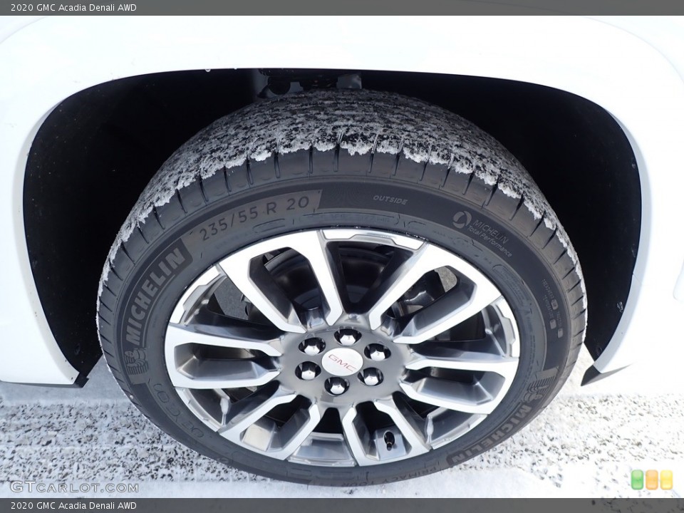 2020 GMC Acadia Denali AWD Wheel and Tire Photo #137408361