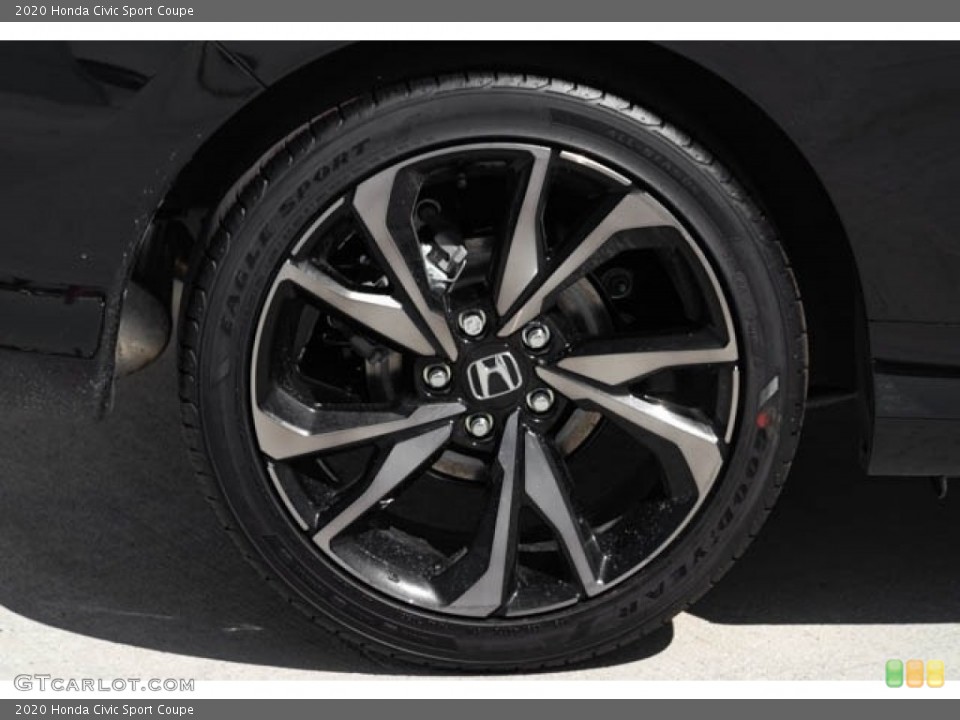 2020 Honda Civic Sport Coupe Wheel and Tire Photo #137418870