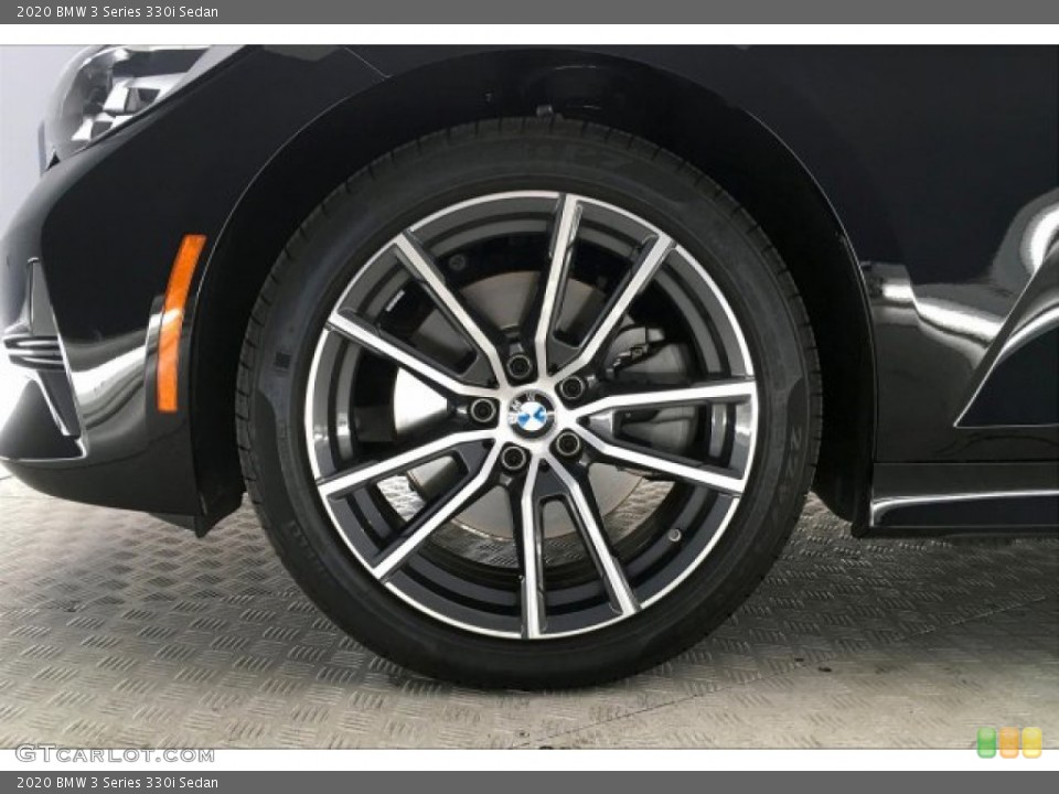 2020 BMW 3 Series 330i Sedan Wheel and Tire Photo #137453672