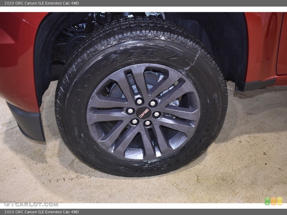 2020 GMC Canyon SLE Extended Cab 4WD Wheel and Tire Photo #137467152