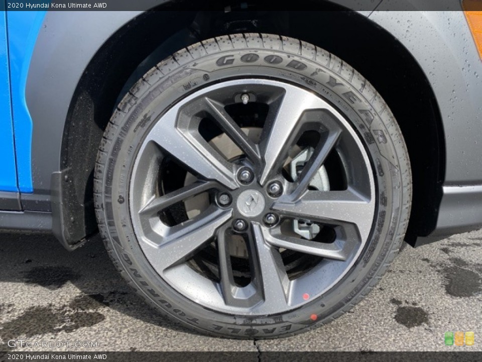 2020 Hyundai Kona Ultimate AWD Wheel and Tire Photo #137476071