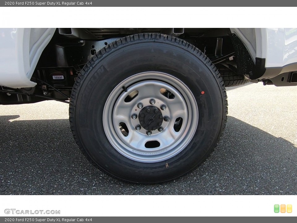 2020 Ford F250 Super Duty XL Regular Cab 4x4 Wheel and Tire Photo #137512057