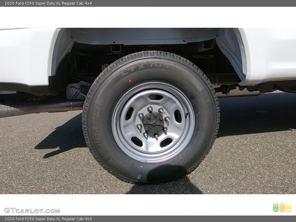2020 Ford F250 Super Duty XL Regular Cab 4x4 Wheel and Tire Photo #137512102
