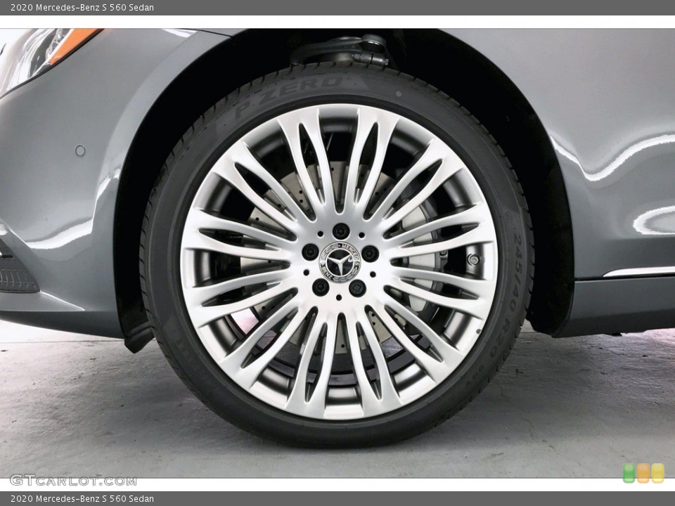 2020 Mercedes-Benz S 560 Sedan Wheel and Tire Photo #137549478